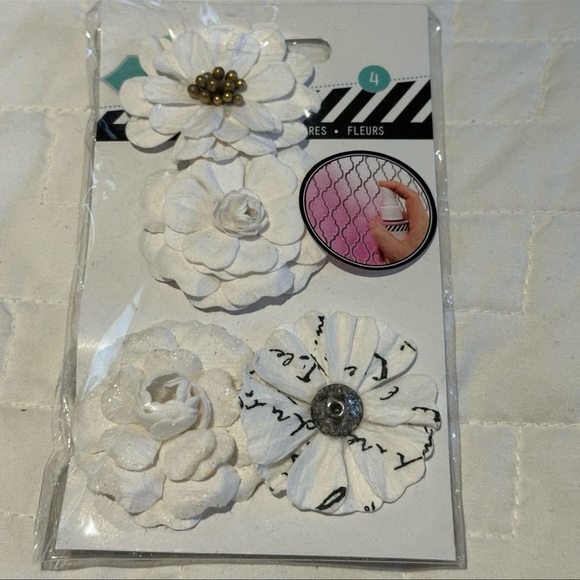 HEIDI SWAPP Bundle "YOU INK" 7 piece Embellishments NEW! Ink stamping craft $79 - Picture 9 of 12